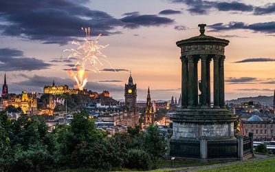 THEY SAY EDINBURGH’S POPULATION DOUBLES IN AUGUST